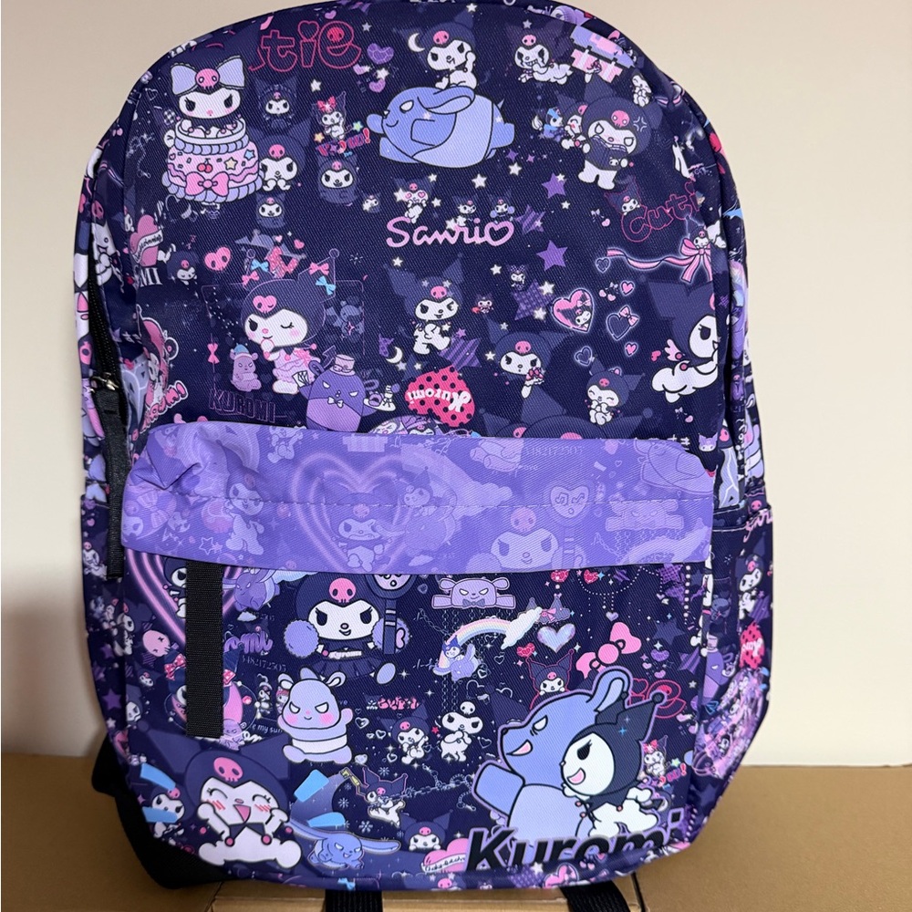 Cute Character Print Backpack - Picture 1 of 2